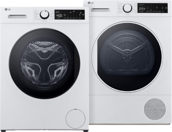 LG F4WM309S0 Steam + LG RH80T2AP6RM van het merk LG en de categorie wasmachines